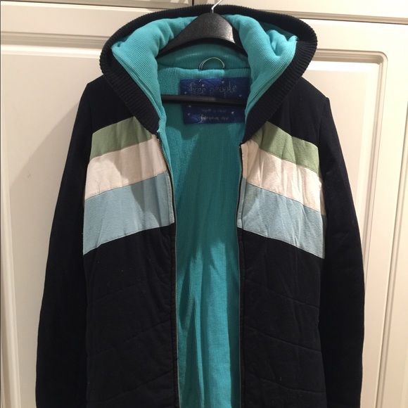 Free People Jackets & Blazers - Free People Ladies Black Coat Size 8US Preowned